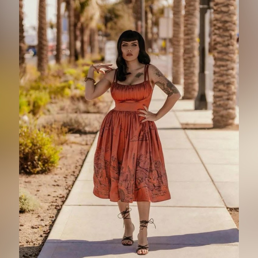 Rockin’ Betty Pueblo dress size S